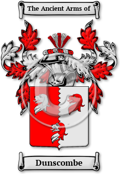 Dunscombe Family Crest Download (jpg) Legacy Series - 150 DPI