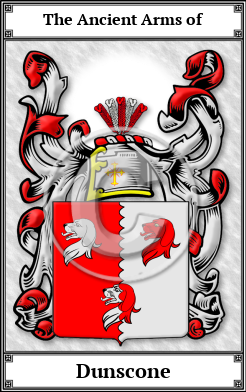 Dunscone Family Crest Download (JPG)  Book Plated - 150 DPI