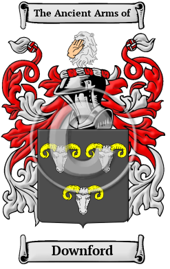 Downford Family Crest Download (JPG) Heritage Series - 600 DPI