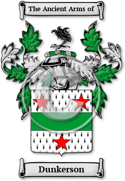Dunkerson Family Crest Download (JPG) Legacy Series - 600 DPI