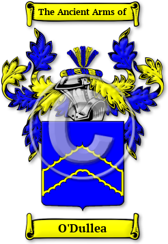 O'Dullea Family Crest Download (jpg) Legacy Series - 150 DPI