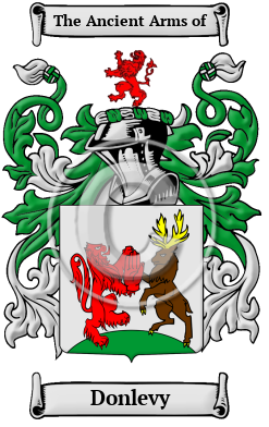 Donlevy Family Crest Download (JPG) Heritage Series - 600 DPI
