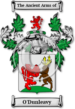 O'Dunleavy Family Crest Download (jpg) Legacy Series - 150 DPI