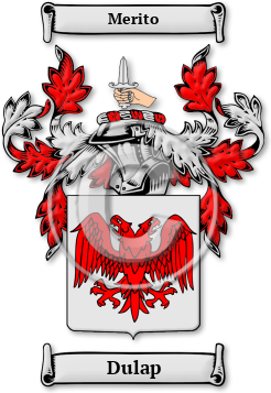 Dulap Family Crest Download (jpg) Legacy Series - 150 DPI