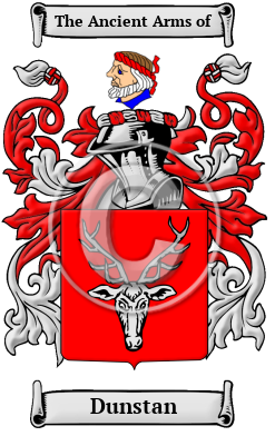 Dunstan Family Crest/Coat of Arms