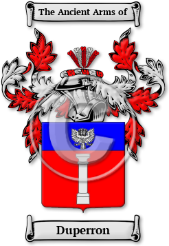 Duperron Family Crest Download (JPG) Legacy Series - 600 DPI