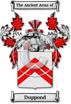 Duppond Family Crest Download (JPG) Legacy Series - 600 DPI