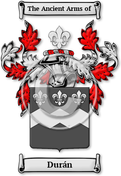 Durán Family Crest Download (jpg) Legacy Series - 150 DPI