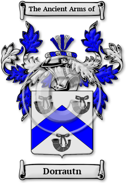 Dorrautn Family Crest Download (jpg) Legacy Series - 150 DPI