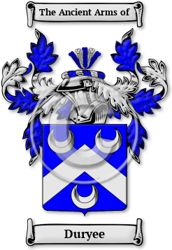 Duryee Family Crest Download (jpg) Legacy Series - 150 DPI