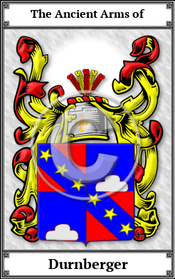 Durnberger Family Crest Download (JPG)  Book Plated - 150 DPI
