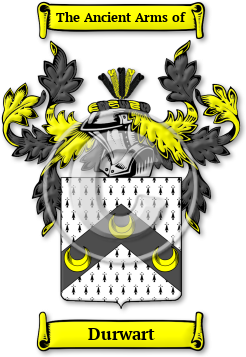 Durwart Family Crest Download (jpg) Legacy Series - 150 DPI