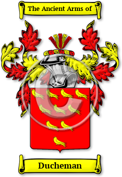 Ducheman Family Crest Download (JPG) Legacy Series - 600 DPI