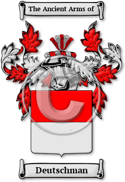 Deutschman Family Crest Download (jpg) Legacy Series - 150 DPI