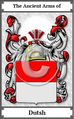 Dutsh Family Crest Download (JPG)  Book Plated - 150 DPI