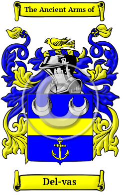 Del-vas Family Crest Download (JPG) Heritage Series - 300 DPI
