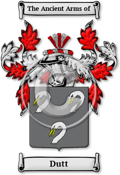 Dutt Family Crest Download (jpg) Legacy Series - 150 DPI