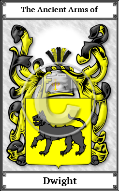 Dwight Family Crest Download (JPG) Book Plated - 600 DPI