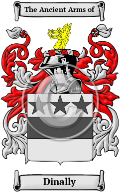 Dinally Family Crest Download (jpg) Heritage Series - 150 DPI