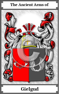 Gielgud Family Crest Download (JPG)  Book Plated - 150 DPI