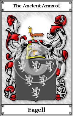 Eagell Family Crest Download (JPG)  Book Plated - 150 DPI