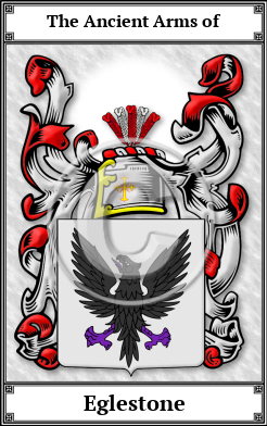 Eglestone Family Crest Download (JPG)  Book Plated - 150 DPI