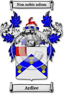 Ardlee Family Crest Download (jpg) Legacy Series - 150 DPI