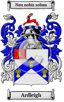 Ardleigh Family Crest/Coat of Arms
