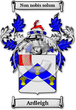 Ardleigh Family Crest Download (jpg) Legacy Series - 150 DPI