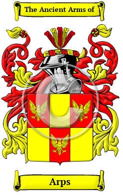 Arps Family Crest Download (jpg) Heritage Series - 150 DPI
