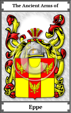 Eppe Family Crest Download (JPG) Book Plated - 600 DPI