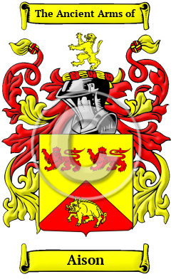 Aison Family Crest Download (JPG) Heritage Series - 600 DPI