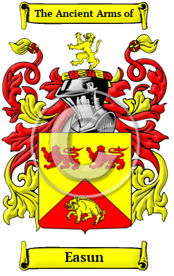 Easun Family Crest Download (JPG) Heritage Series - 600 DPI