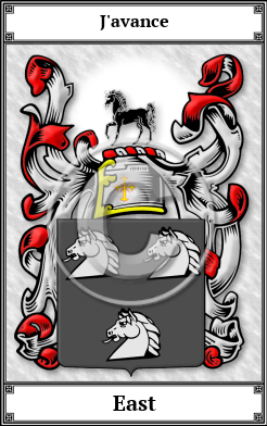 East Family Crest Download (JPG)  Book Plated - 150 DPI