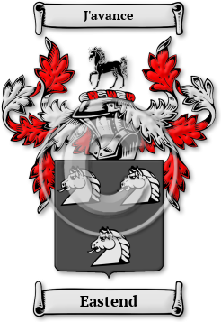 Eastend Family Crest Download (jpg) Legacy Series - 150 DPI