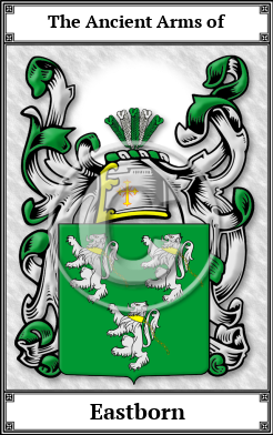 Eastborn Family Crest Download (JPG)  Book Plated - 150 DPI