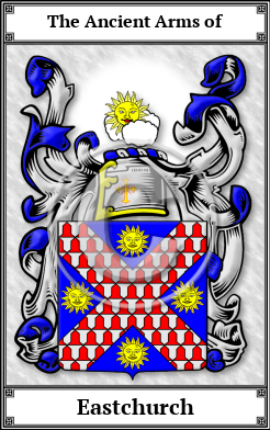 Eastchurch Family Crest Download (JPG) Book Plated - 600 DPI