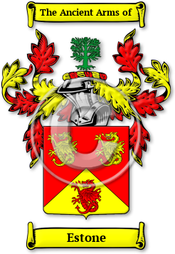 Estone Family Crest Download (JPG) Legacy Series - 600 DPI