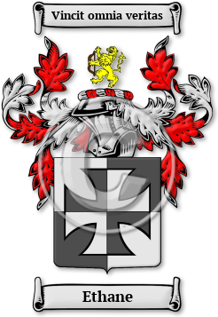 Ethane Family Crest Download (jpg) Legacy Series - 150 DPI