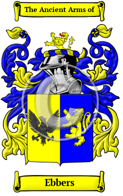 Ebbers Family Crest/Coat of Arms