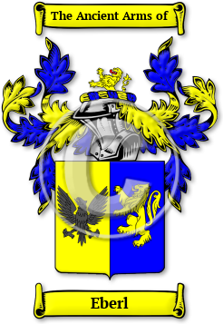 Eberl Family Crest Download (jpg) Legacy Series - 150 DPI