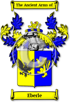 Eberle Family Crest Download (jpg) Legacy Series - 150 DPI