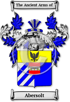 Abersolt Family Crest Download (JPG) Legacy Series - 600 DPI