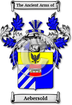 Aebersold Family Crest Download (jpg) Legacy Series - 150 DPI