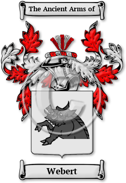 Webert Family Crest Download (jpg) Legacy Series - 150 DPI