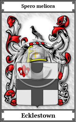 Ecklestown Family Crest Download (JPG)  Book Plated - 150 DPI