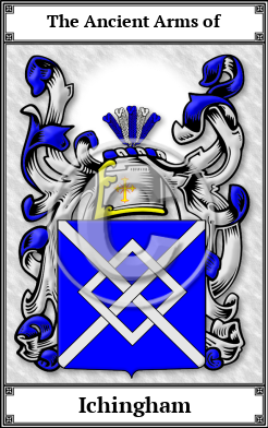 Ichingham Family Crest Download (JPG)  Book Plated - 150 DPI
