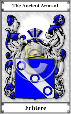 Echtere Family Crest Download (JPG)  Book Plated - 150 DPI