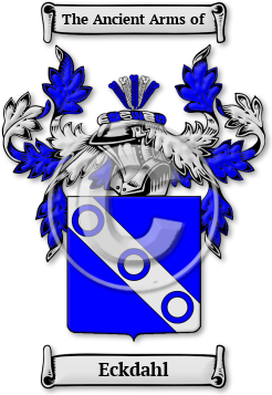 Eckdahl Family Crest Download (JPG) Legacy Series - 600 DPI