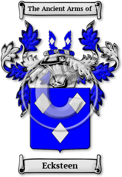 Ecksteen Family Crest Download (JPG) Legacy Series - 600 DPI